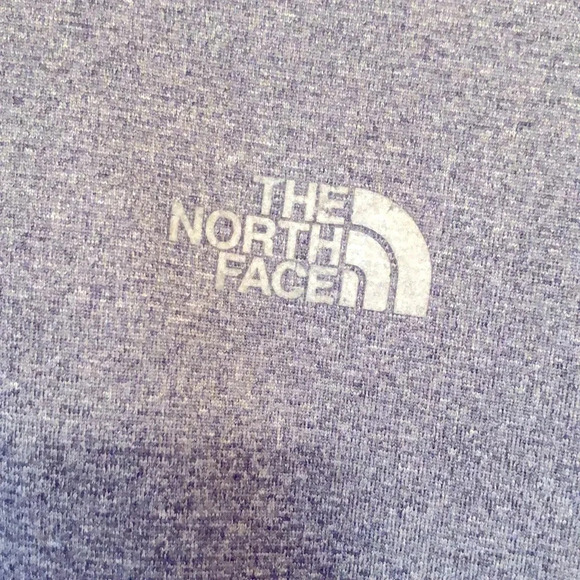 The North Face Gray 1/4 Zip Long Sleeve Performance Pullover - Picture 3 of 7